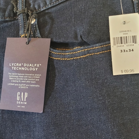 Gap Men's Dark Blue Denim Jeans - Picture 5 of 5
